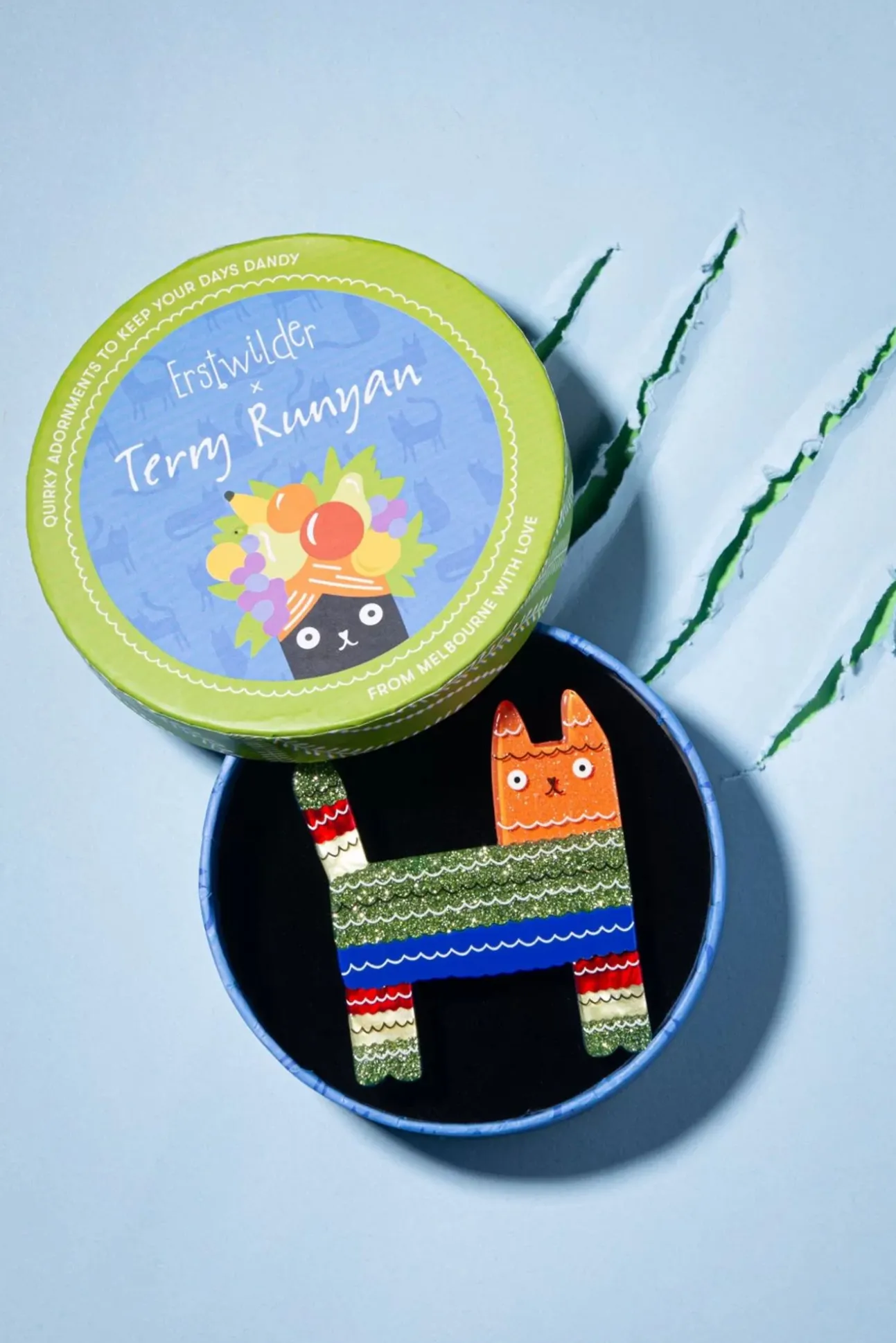 Pinata Cat Broche