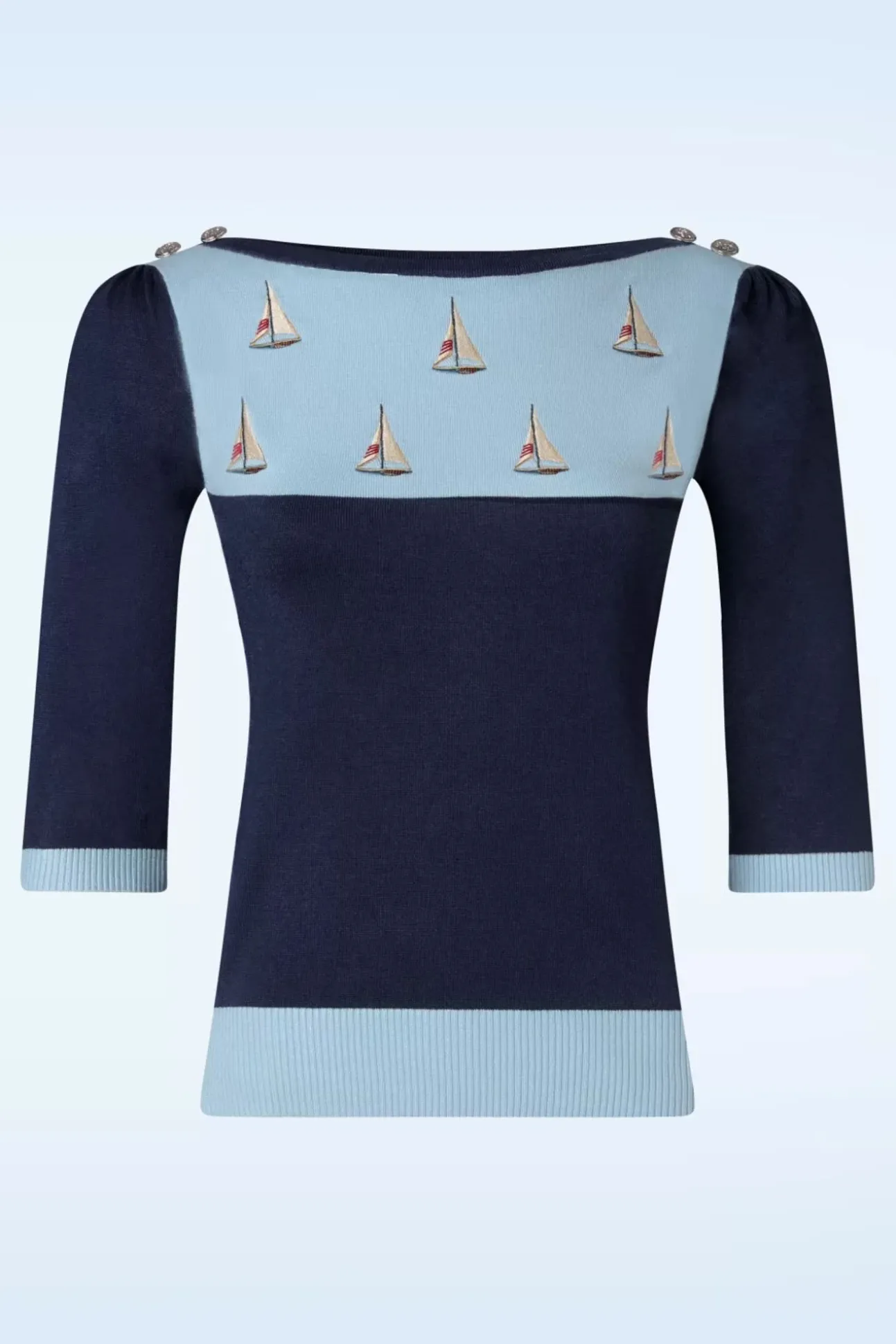 Sail Away Trui In Blauw