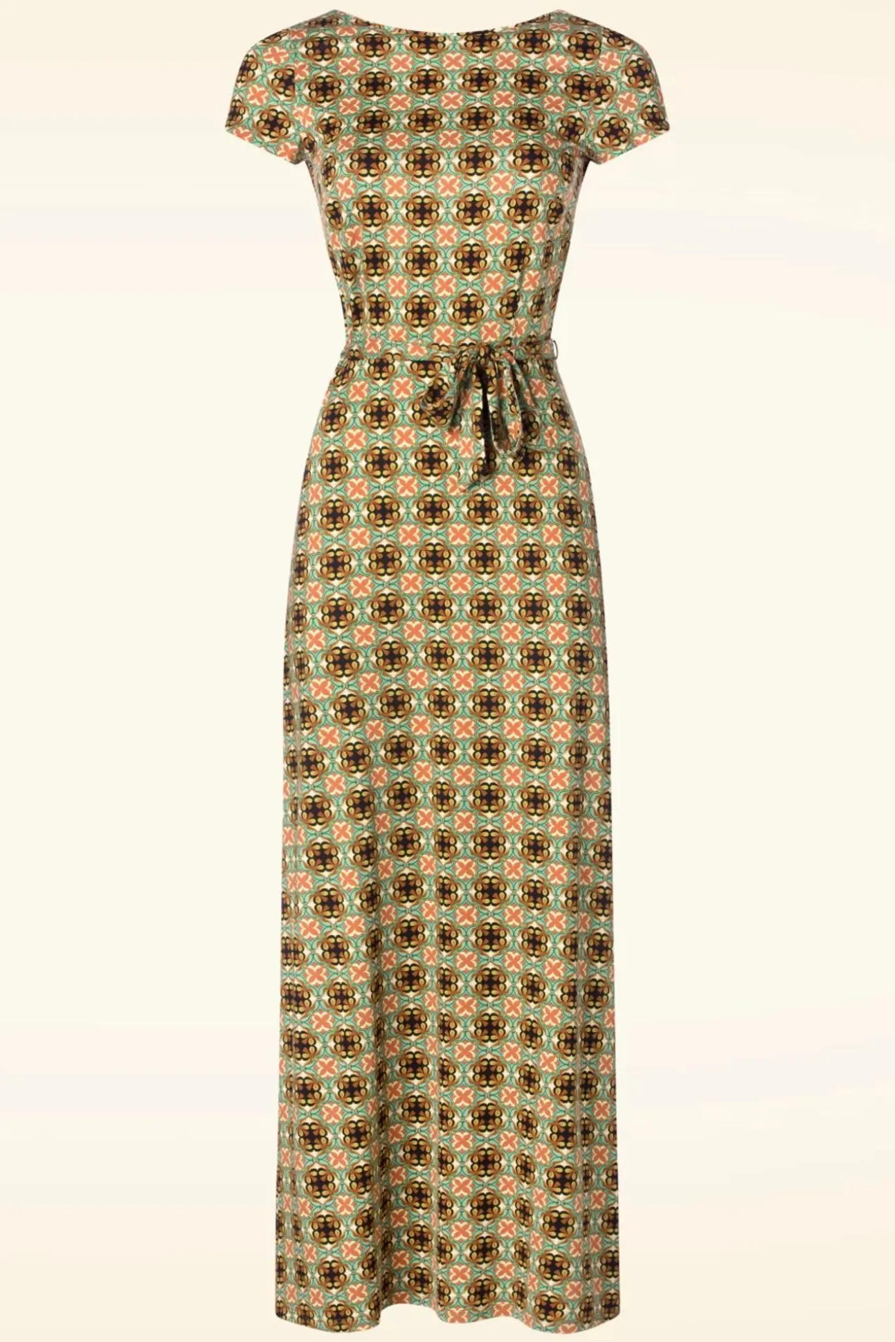 Sally Casey Maxi Jurk In Multi