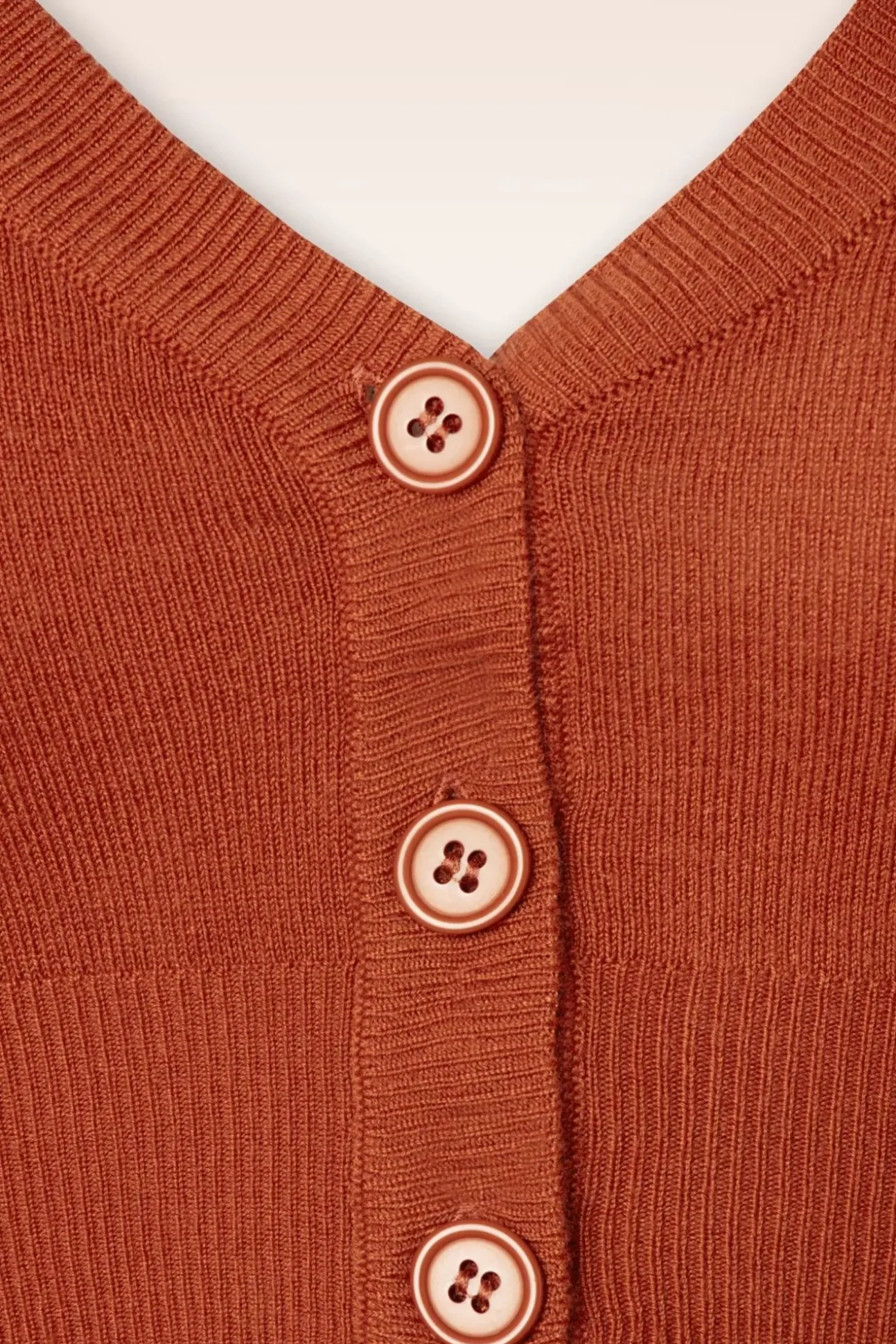 Shela Cropped Vest In Poederoranje
