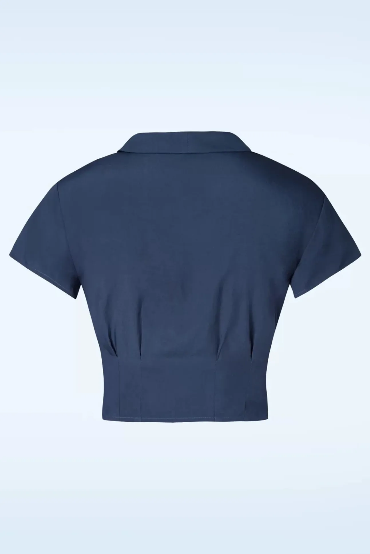 Summer Ahoy Blouse In Marineblauw