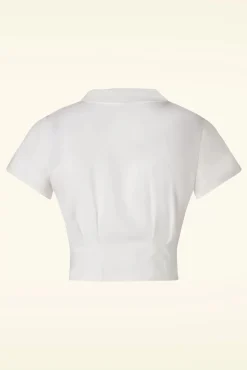 Summer Ahoy Blouse In Wit