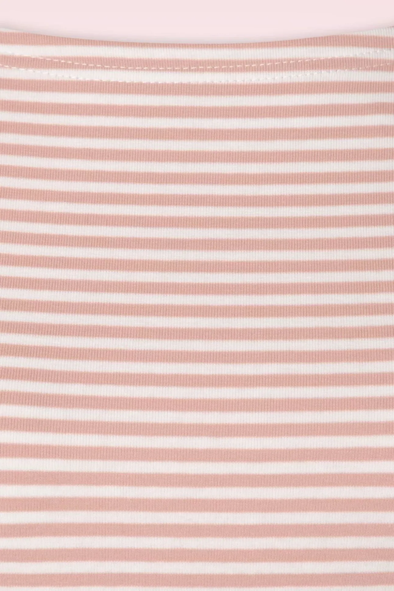 Sweet Candy Jersey Top In Blush Roze