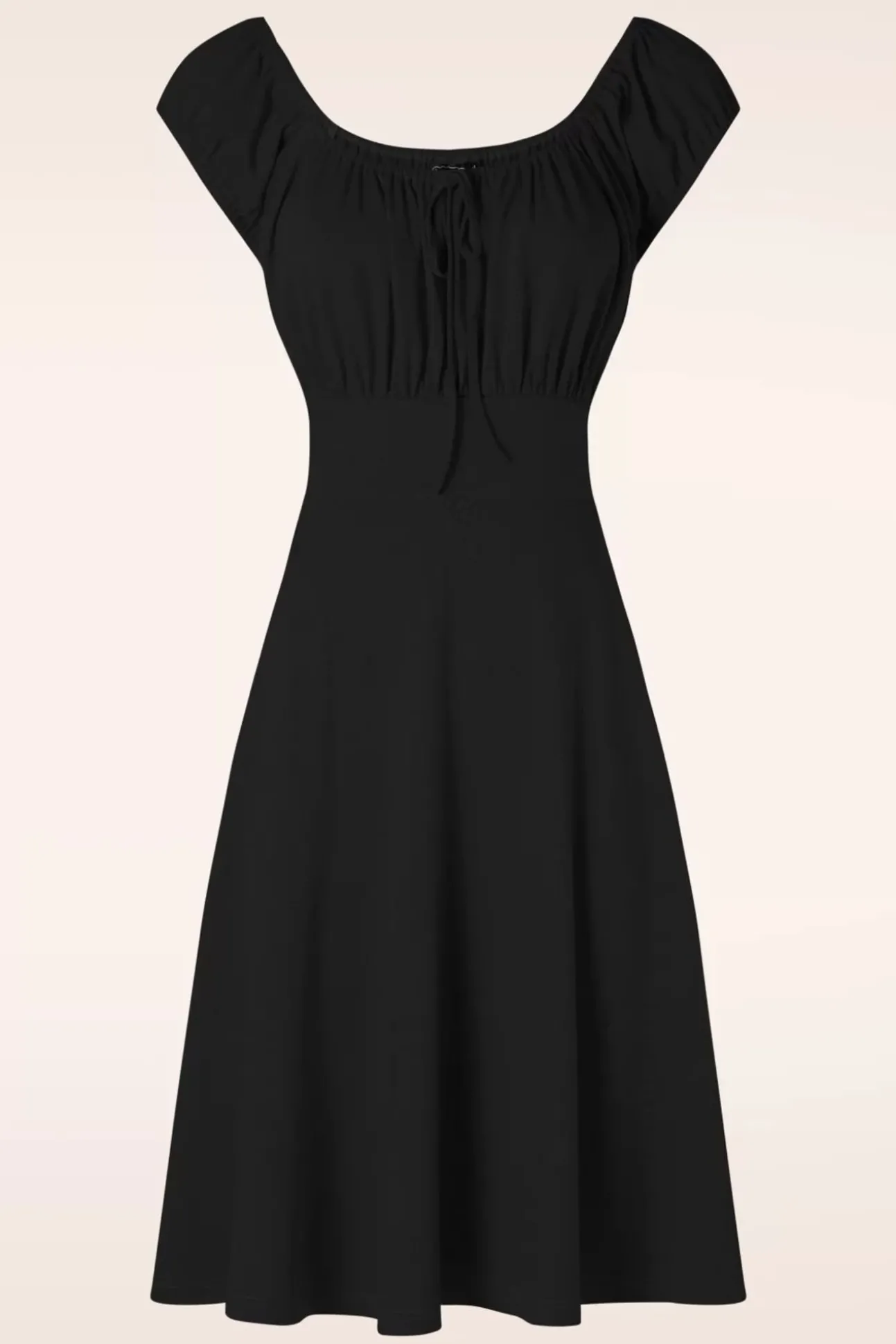 Tessy Swing Jurk In Zwart