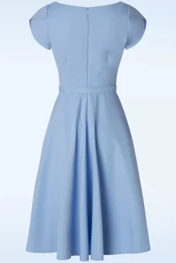The Jane Swing Jurk In Luchtblauw