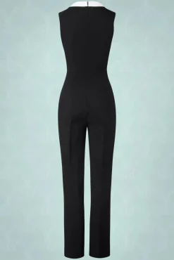 The Luchia Jumpsuit In Zwart