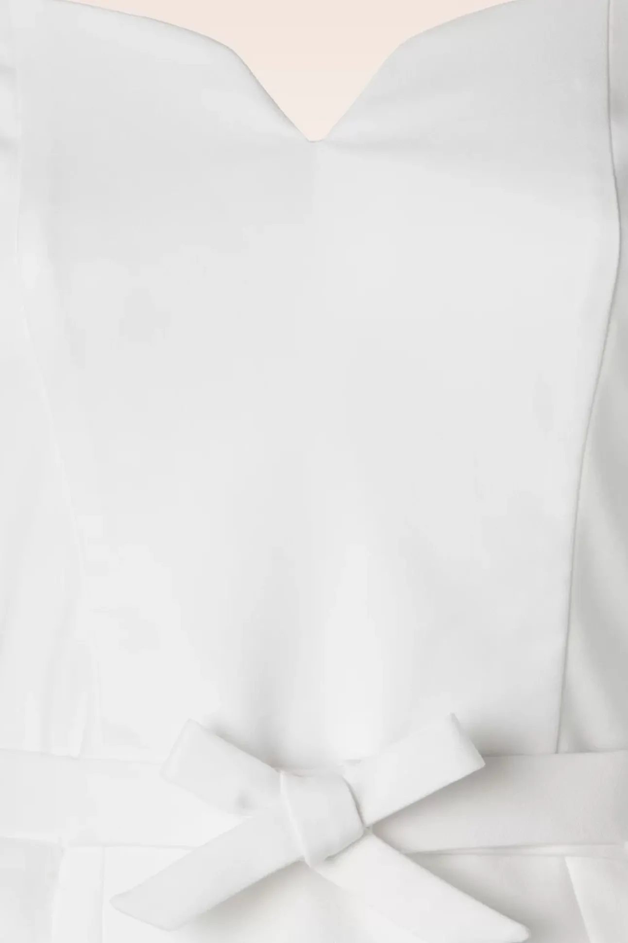The Patrizia Pencil Jurk In Wit