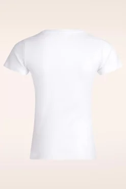 The Traveler Tee In Wit