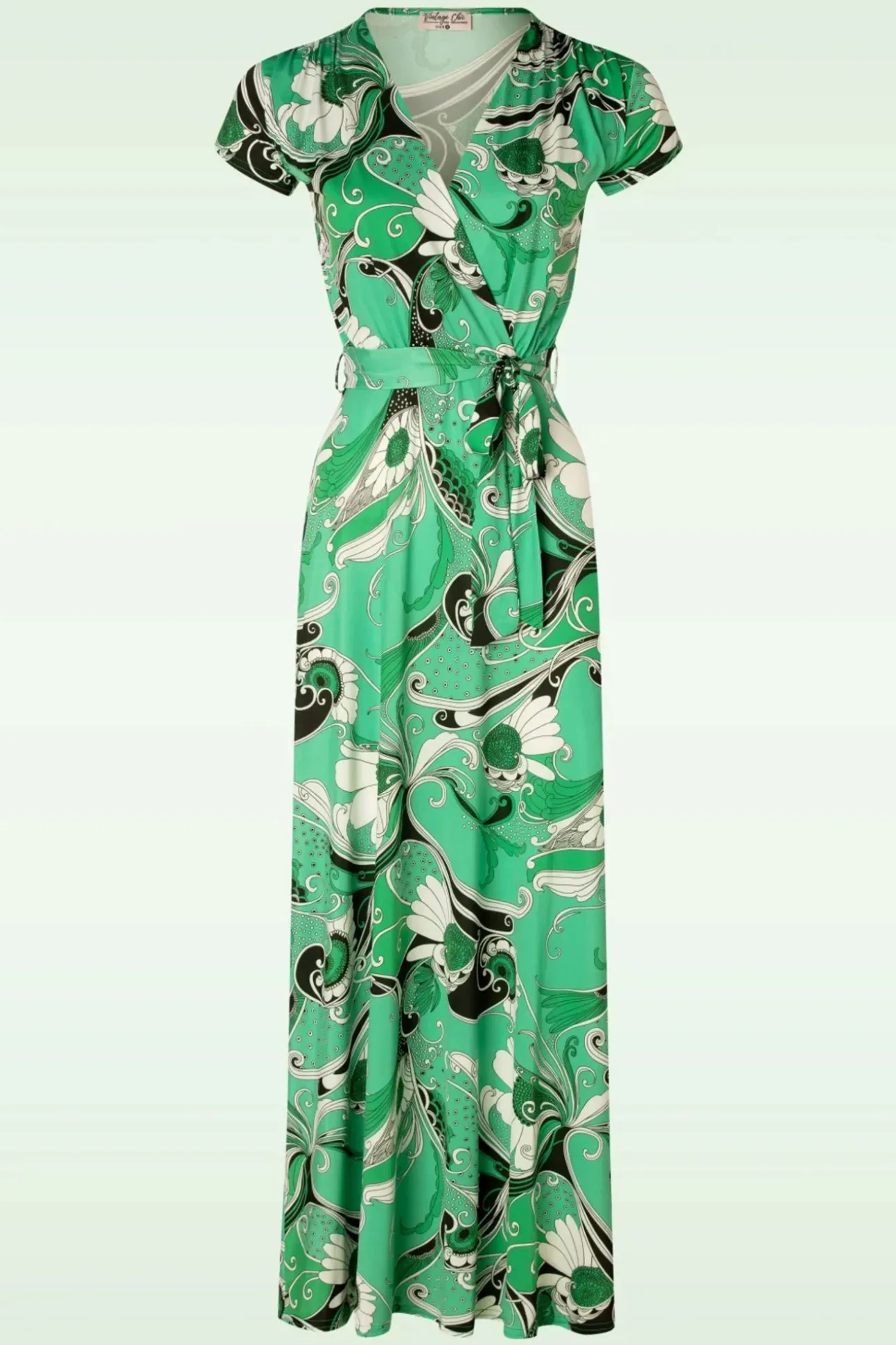 Valerie Maxi Jurk In Groen