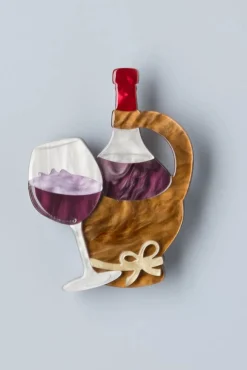 Vino Rosso Broche